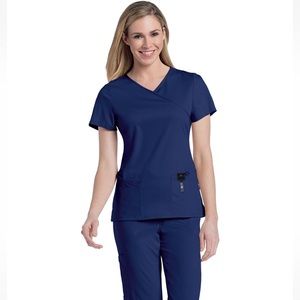 NWT - Urbane Ultimate Sophie Scrub Top - Navy - Small